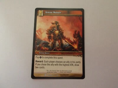 World of Warcraft: Drums "ARENA MASTER" #245/268 Trading Card - Image 1 of 2