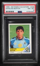 1995-96 Panini Calciatori Stickers Blue Back Gianluigi Buffon #228 PSA 8