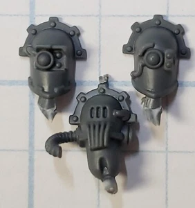 Warhammer 30k Cult Mechanicum Bits Tech Thralls Bionic Head w Options #17 - Picture 1 of 4