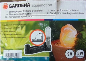 Zimmerbrunnenleuchte von Gardena 9v 5w Halogen - Bild 1 von 2