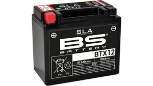 SLA Batterie wartungsfrei Kawasaki ER;ER6F,N,KLE,VN,W,ZR7,ZX6R,ZXR,ZZR YTX12-BS - Bild 1 von 1
