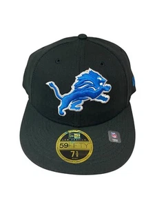New Era NFL Detroit Lions Low Profile Hat 7 5/8 - Picture 1 of 5