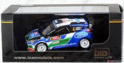 Coche modelo de carreras IXO 1/43 Ford Fiesta RS WRC #4 Solberg Rally Monte Carlo 2012 Foto 1 de 4
