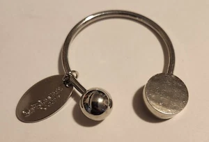 Vintage Walt Disney World Silver Metal Keychain Tinker Bell Charm - Picture 1 of 2