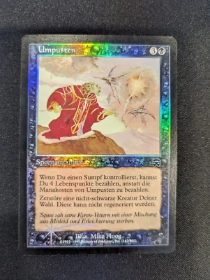 Snuff Out LP MTG Magic the Gathering German Mercadian Masques FOIL - Image 1 of 2