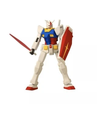 FIGURA DE ACCIÓN BANDAI GUNDAM INFINITY 4 1/2 PULGADAS RX-78-2 GUNDAM BAF ZAKU Foto 1 de 2