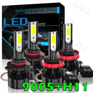 Kit de conversión de faros LED 9005 H11 haz alto bajo para Toyota Prius V 2012-2018 - Imagen 1 de 11