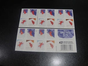 Folleto de estampillas The Snowy Day Forever 2017 Sc#5243-46b de Estados Unidos panel de 20 MNH XF - Imagen 1 de 1