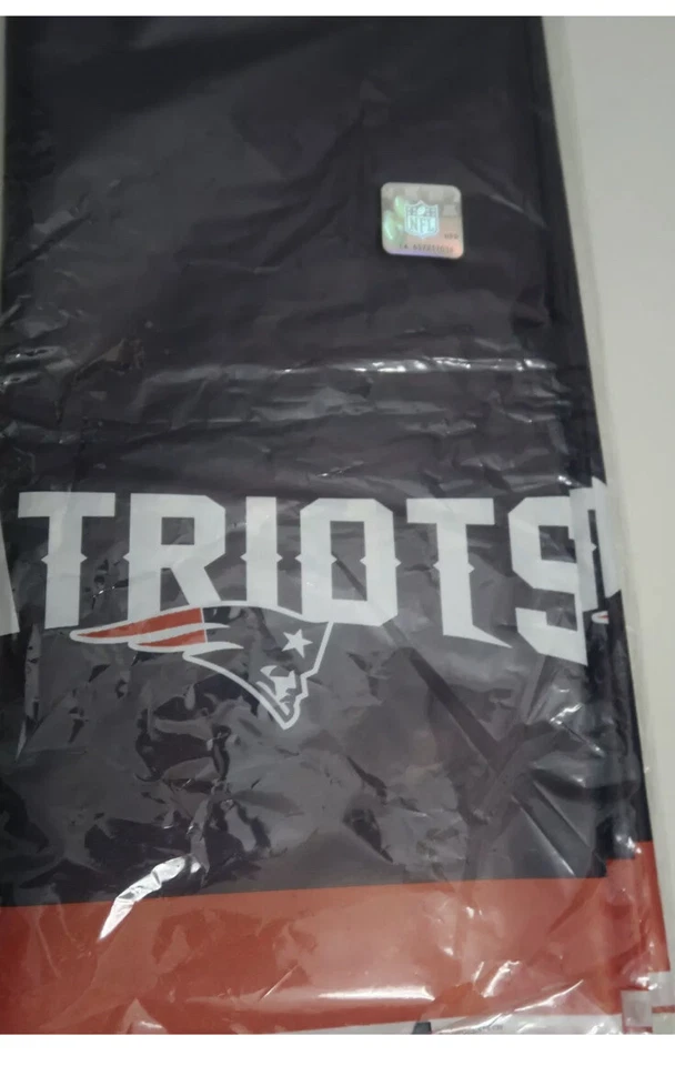 New England Patriots NFL Football Tablecloth Tablecover Party Decoration 54x102” - Image 1 of 4
