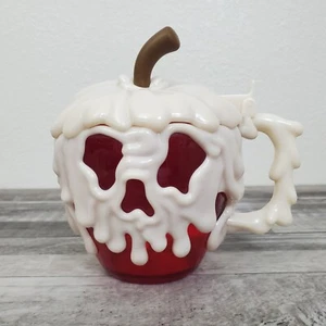 Disney Parks Snow White Poison Apple Stein Mug Cup Glow In The Dark Halloween - Picture 1 of 8