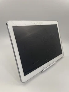 Samsung Galaxy Note 10.1 SM-P600 White 10.1" Android Tablet Cracked Faulty #A - Picture 1 of 24