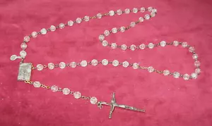 Rosary Necklace Women Made In Italy - Picture 1 of 2