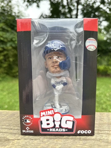 Bobby Witt Jr Kansas City Royals Mini Bighead Bobblehead FOCO NEW ORIG BOX #144 Cover