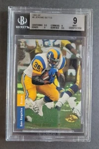 Jerome Bettis 1993 SP Foil RC #6 BGS 9 MINT+ ".5 FROM GEM MINT" HOF Rookie Rams - Picture 1 of 7
