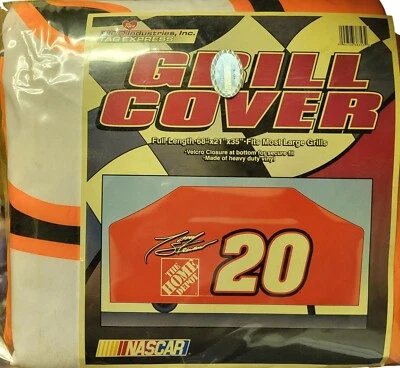 Cubierta de parrilla Tony Stewart #20 NASCAR 68x35x21 - vinilo de alta resistencia, resistente a la intemperie Foto 1 de 2