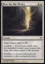 Magic the Gathering MTG Rest for the Weary (18) Worldwake   LP