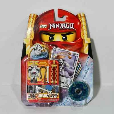 Lego Ninjago Wyplash Spinner Set 2175 Minifigure with Weapons and Cards 0623!!! - Image 1 of 2