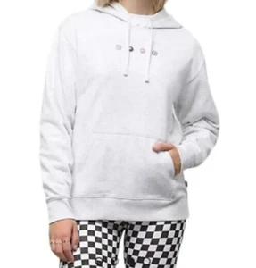 Vans Women's Light Grey Heather Hazey Garden BFF Hoodie (VN0A4PGJNFY) Sizes S/M - Picture 1 of 8