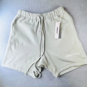 Essentials Fear of God Fleece Shorts Size XS Seafoam Green 6" inseam - Picture 1 of 13