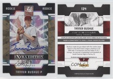 2009 Donruss Elite Extra Edition Status Gold Signatures /5 Tanner Bushue Auto