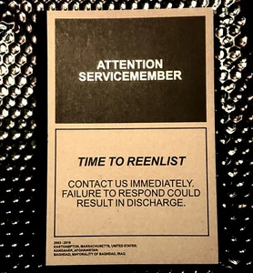 Book ATTENTION SERVICEMEMBER Signed Ben Brody OUT OF PRINT 1st Edition Red Hook - Imagen 1 de 4