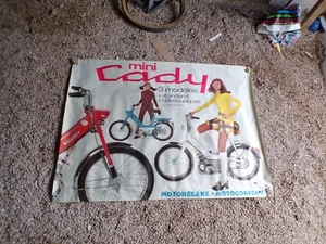 NOS Poster Affiche concessionnaire Motobecane mobylette cady 160x120 cm 1621 - Photo 1/2