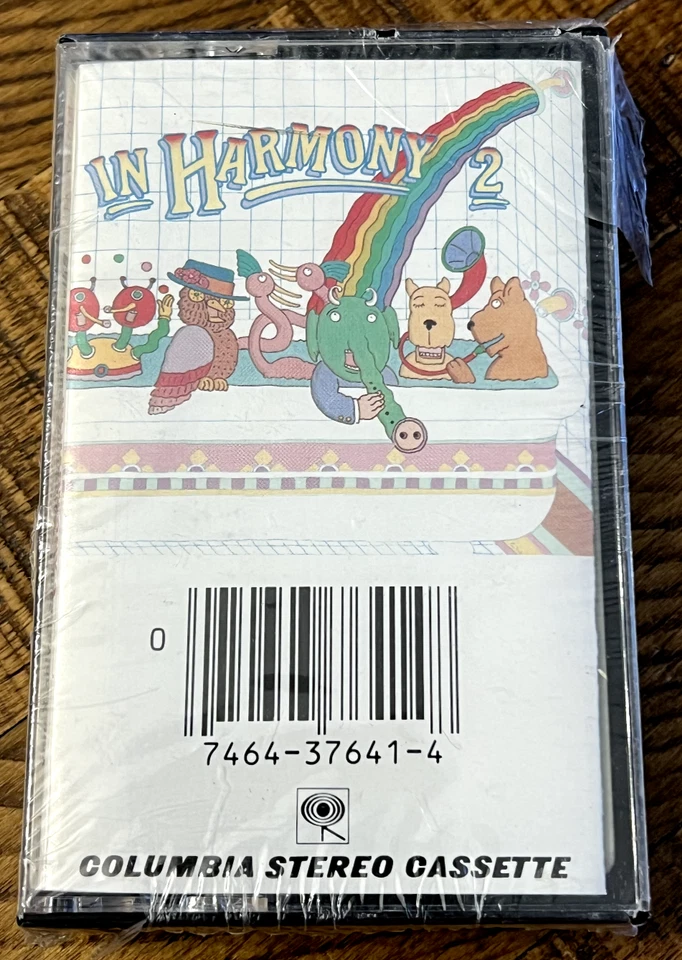 In Harmony 2 Various, Cassette Tape, 1981 - Joel Streisand Springsteen SEALED - Image 1 of 3