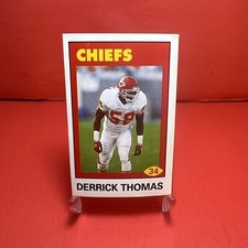 1992 Diamond NFL Superstars Stickers Derrick Thomas #34 HOF VG Card