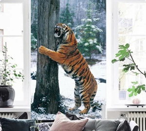 3D Tiger 558NA Animal Wallpaper Wall Murals Wall Paper Wall Print Decal Fay - Picture 1 of 6