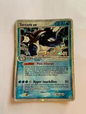 Carte Pokémon TORTANK ex 150 PV, 104/112,holographique,Rouge Feu & Vert Feuille