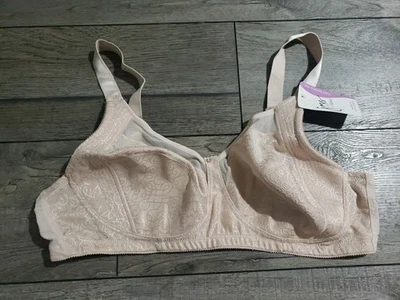 Just My Size Womens Wireless Bra, Comfort Shaping Full Figure Wire-Free Bra 44B - Image 1 of 4