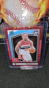 Alexandre Sarr 2024-25 Panini Donruss Optic Red Fastbreak #/75 Rated Rookies - Picture 1 of 2