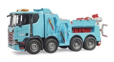 BRUDER, SCANIA Super 560R carro attrezzi con luci e sirene, 1/16,  BRU3553 - Immagine 1 di 4