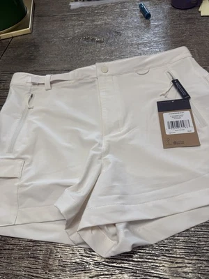 Pantalones cortos para mujer The North Face talla 12 en blanco gardenia Foto 1 de 4