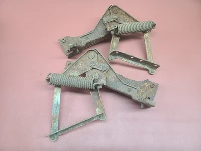 Cadillac 1958 capó bisagra resorte izquierda derecha Fleetwood DeVille bisagras resortes Foto 1 de 4