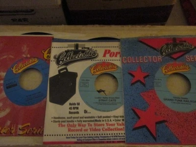Grand Funk - Gimmie Shelter/ Shine On/+ George Thorogood+Stray Cats - 3 NEW 45's - Image 1 of 2