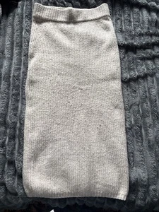 Knitted Pencil Skirt Size S Beige - Picture 1 of 2