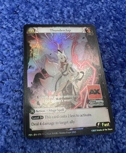 GRAND ARCHIVE TCG FOIL THUNDERCLAP ANIME EXPO AX 2025 PROMO - Bild 1 von 2