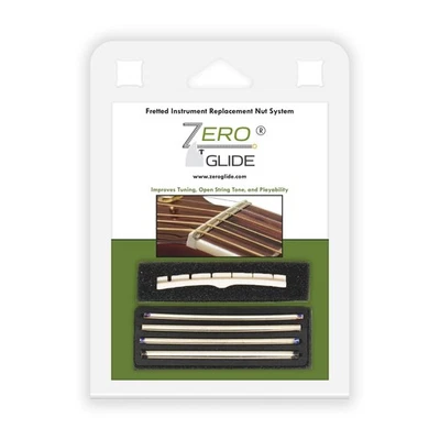 Porca de substituição com fenda ZS-7F para guitarras (comum no para-lama) - Imagem 1 de 4