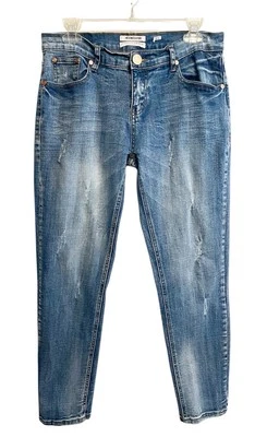 One X One Teaspoon RJ 22 Denim Jeans Mid-Rise Stretch Faded Light Wash Size 29 - Image 1 of 4
