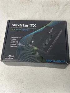 Vantec NexStar TX 2.5” SATA to USB 2.0 External Hard Drive Enclosure Pouch New - Picture 1 of 5