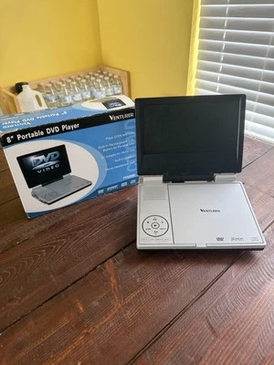 Reproductor de DVD portátil Venturer modelo #PDV880 sin cable Foto 1 de 4