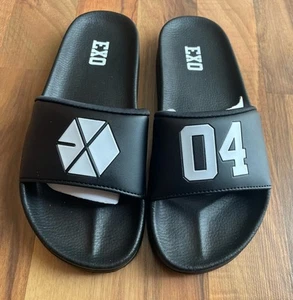 EXO Baekhyun Size: S Slides Slippers Flip Flops slip on shoes US Women 7 - Picture 1 of 5