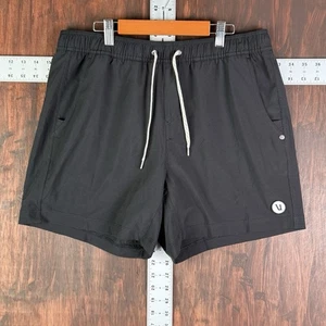 Vuori Kore Shorts Lined Athleisure Gym Running Black 5.5” Men’s Large Activewear - Picture 1 of 8