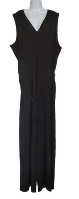 Mono tejido negro THE LIMITED 3X | Sin mangas con cinturón | Nuevo con etiquetas Precio de venta sugerido por el fabricante 108 USD Foto 1 de 4