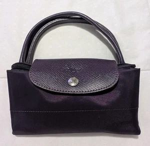 Bolso de Mano Pequeño LONGCHAMP Tipo S Arándano Púrpura AUTÉNTICO Sin Usar - Imagen 1 de 16