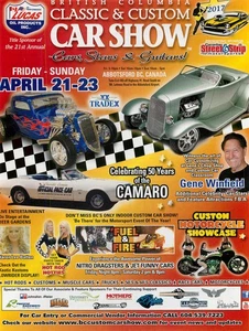 Magazine Print Ad British Columbia Classic & Custom Car Show 2017 Abbotsford BC - Picture 1 of 1