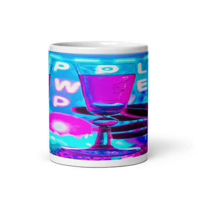 Neon Lights New Year's Eve 11oz Mug - Image 1 of 3