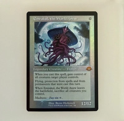 MTG: Emrakul, the World Anew (Retro Frame) Modern Horizons 3 Foil NM - Image 1 of 3