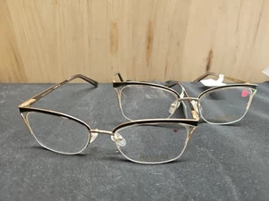 SEAN JOHN 6006 BRILLE CAT EYE 002 DAMEN 53-19-140 METALL & KUNSTSTOFF SCHWARZ x2 - Bild 1 von 4